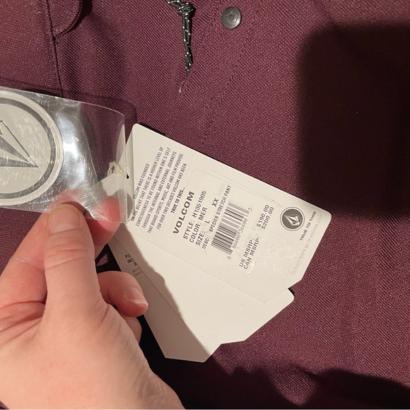 NWT Volcom Species Stretch Zip Tech Snowboarding pants - Picture 3 of 8